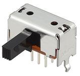 ALPS Electric-SSSF122400 Interruttore a slitta Switch Slide DPDT Extended Side Slide 0.1A 30VDC 10000Cycles PC Pins Bracket Mount/Through Hole Bulk