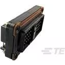 TE Connectivity-DRC13-40PB Connector Rectangular Conn Rectangular M 40 POS Solder ST Thru-Hole Tray