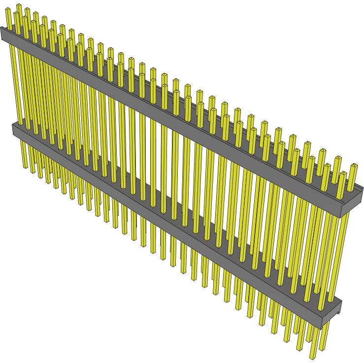 Samtec-EW-30-14-S-D-947 Embases de raccordement et réceptacles PCB Conn Board Stacker HDR 60 POS 2.54mm Solder ST Top Entry Thru-Hole Bulk
