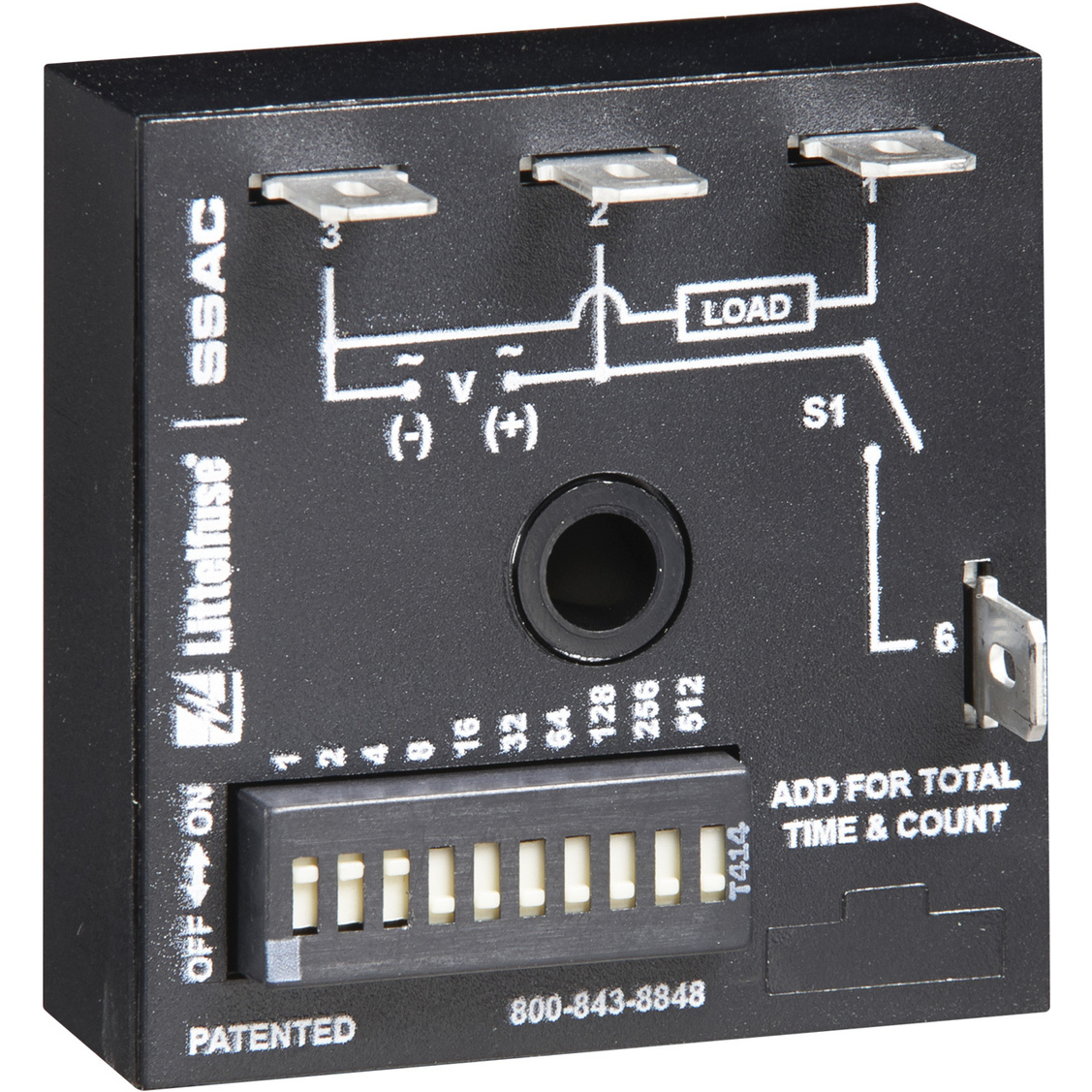 Littelfuse-KSPUA8C Zeitrelais Time Delay Relay 24 to 240VAC 1A SPST-NO(50.8x30.7x50.8)mm SMD