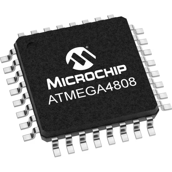 Microchip Technology-ATMEGA4808-AFR Microcontrollers - MCUs MCU 8-bit AVR RISC 48KB Flash 2.5V/3.3V/5V 32-Pin TQFP T/R