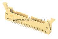 HARTING-09195266903 Steckverbinderleisten und Leiterplattenbuchsen Conn Ejector Header HDR 26 POS 2.54mm Solder RA Side Entry Thru-Hole Carton