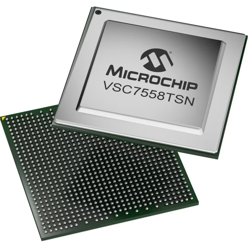 Microchip Technology-VSC7558TSN-V/5CC 以太网交换机 200G Industrial Ethernet Switch
