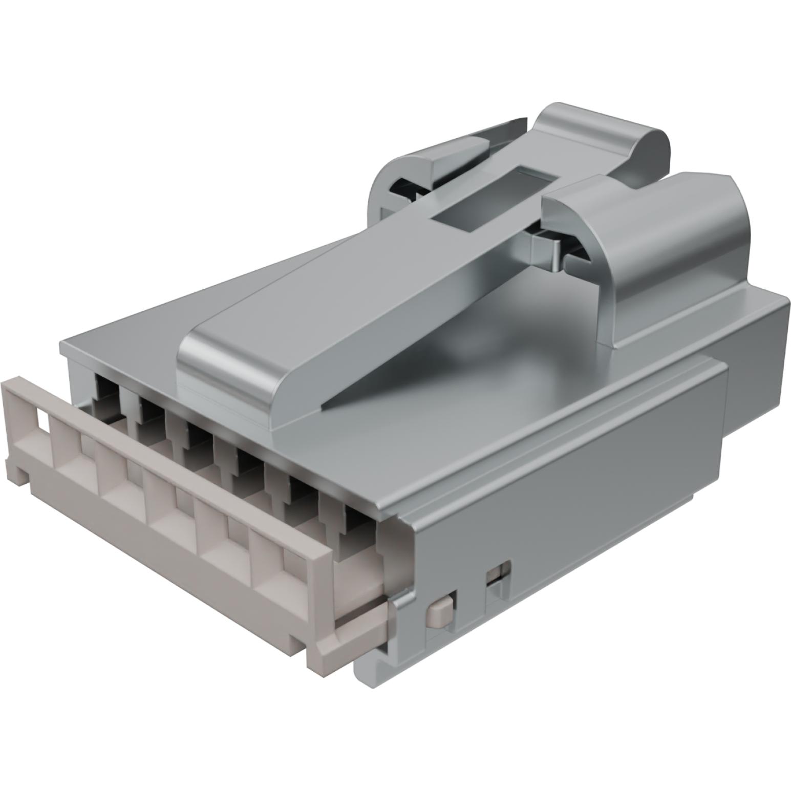 Molex-310731011 Einzeladersteckverbinder, Gehäuse Conn Housing F 6 POS 2.54mm Crimp ST Cable Mount Gray H-DAC 64™ Bag
