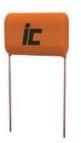 Illinois Capacitor-103MPR400K Kondensator, Kunststofffilm Metalized polyester film capacitors