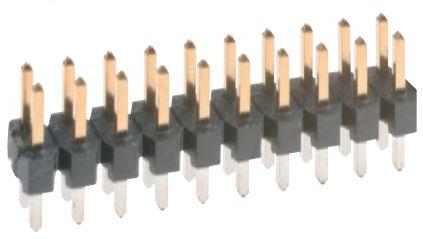 3M-951120-8622-AR Steckverbinderleisten und Leiterplattenbuchsen Conn Unshrouded Header HDR 20 POS 2mm Solder ST Top Entry Thru-Hole Box