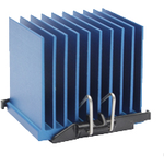 Advanced Thermal Solutions-ATS-64190T-C1-R0 Kühlkörper Heat Sink Passive BGA Straight Clip Chomerics T766 5.42°C/W Blue Anodized