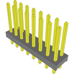 Conn Unshrouded Header HDR 16 POS 2mm Solder ST Top Entry Thru-Hole Bulk