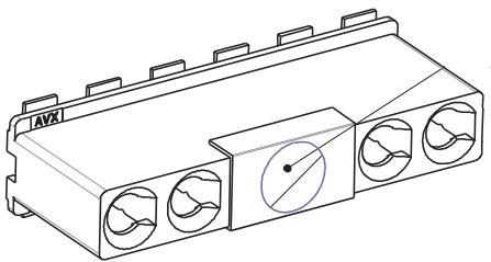 KYOCERA AVX Components Corporation-9296006553906 连接器插头及 PCB 插座 Conn Wire to Wire RCP 6 POS 4mm Solder ST SMD T/R