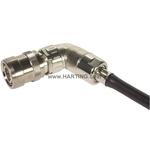 HARTING-21038213833 Steckverbinder, rund M12 PP angled M A-cod 8-pol crimp flange