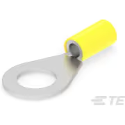 TE Connectivity-165416 Connector Terminals Ring Tongue Terminal 10-11AWG Copper Yellow 36.7mm Tin Box