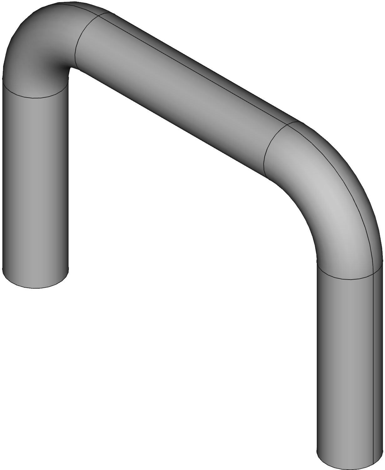 Hammond Manufacturing-1427B2 null Chassis Round Handle, Steel, Bright Chrome