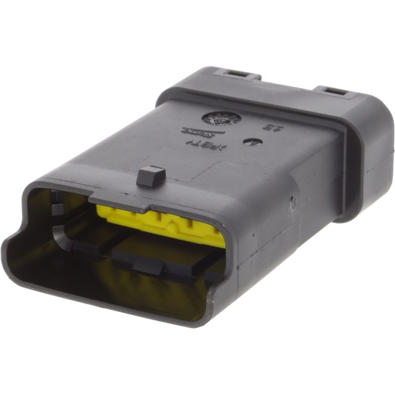 Delphi-15396354 Einzeladersteckverbinder, Gehäuse Conn Housing M 6 POS 3.33mm Crimp ST Cable Mount Black