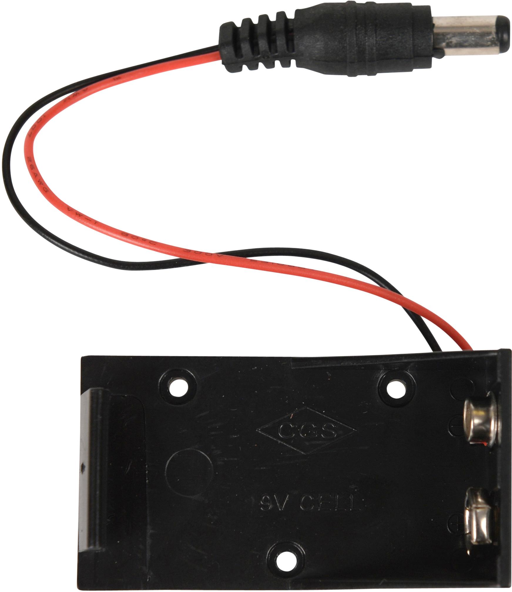 Bud Industries-HH-3635 Contatti, clip e supporti batteria Battery Holder 1 Cells 9V Size ABS