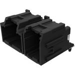 Conn Shrouded Header (4 Sides) HDR 24 POS 2.54mm Solder RA Thru-Hole Stac64 Tray