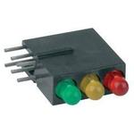 LED Tri-Level Uni-Color Green 6-Pin