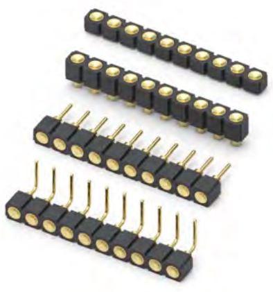 Mill-Max-319-10-115-00-006000 Connector Headers and PCB Receptacles Conn Spring Loaded Connector HDR 15 POS 2.54mm Solder ST Thru-Hole Bulk