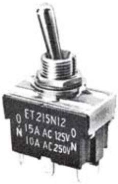 NIDEC Copal Electronics-ET215S12-Z Switch Toggle Standard Size Toggle Switch