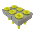 Conn Socket Strip SKT 6 POS 2.54mm Solder ST Top Entry Thru-Hole Bulk