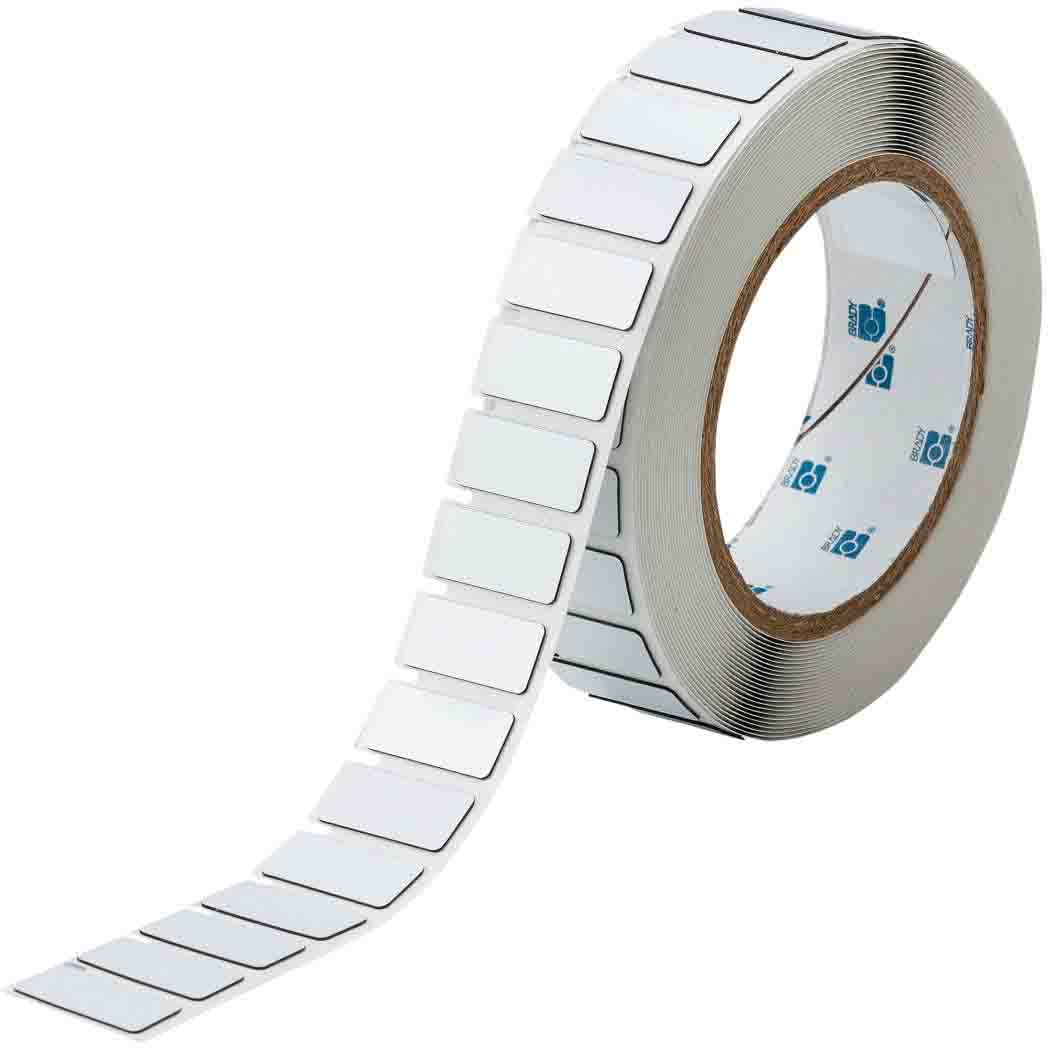 Brady Corporation-THTEP-171-593-.5 Beschriftungen Labels Thermal Transfer Label Polyester Gloss White 26.92x12.44mm