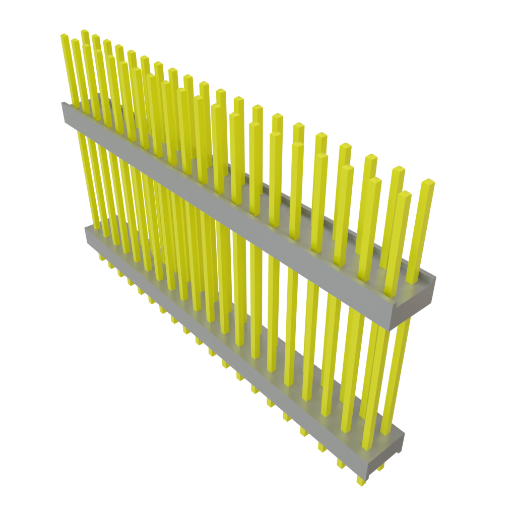 Samtec-DW-20-13-L-D-800 Steckverbinderleisten und Leiterplattenbuchsen Conn Board Stacker HDR 40 POS 2.54mm Solder ST Top Entry Thru-Hole Bulk