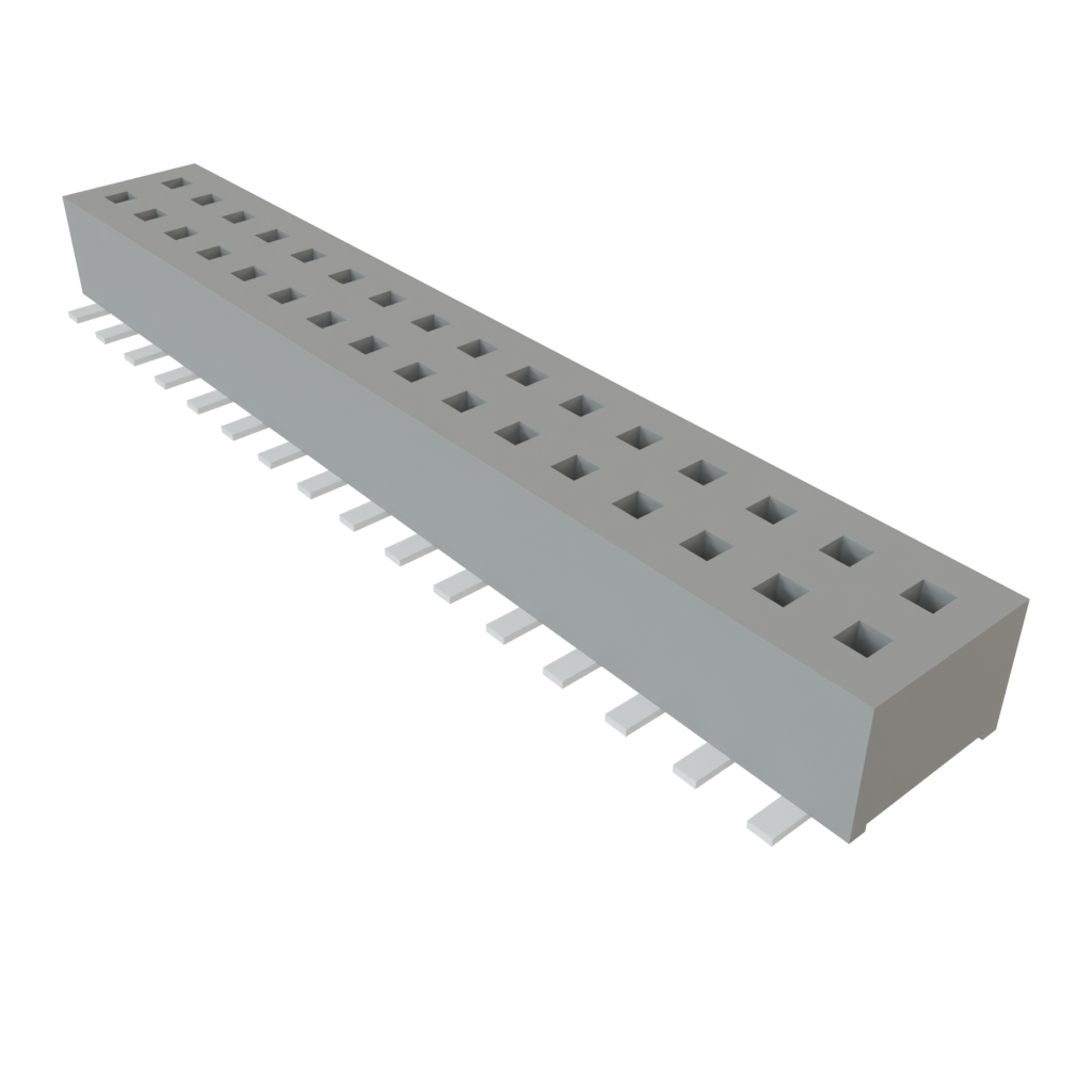Samtec-CLP-116-02-S-D-A Steckverbinderleisten und Leiterplattenbuchsen Conn Socket Strip SKT 32 POS 1.27mm Solder ST Top Entry SMD TIGER CLAW™ Tube
