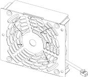 TDK-Lambda Americas-600-FAN-01 Sopladores y ventiladores Fan Unit