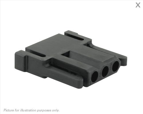 SOURIAU-SMS3P-3 Connettore rettangolare Conn Rectangular PIN 3 POS Crimp ST Cable Mount