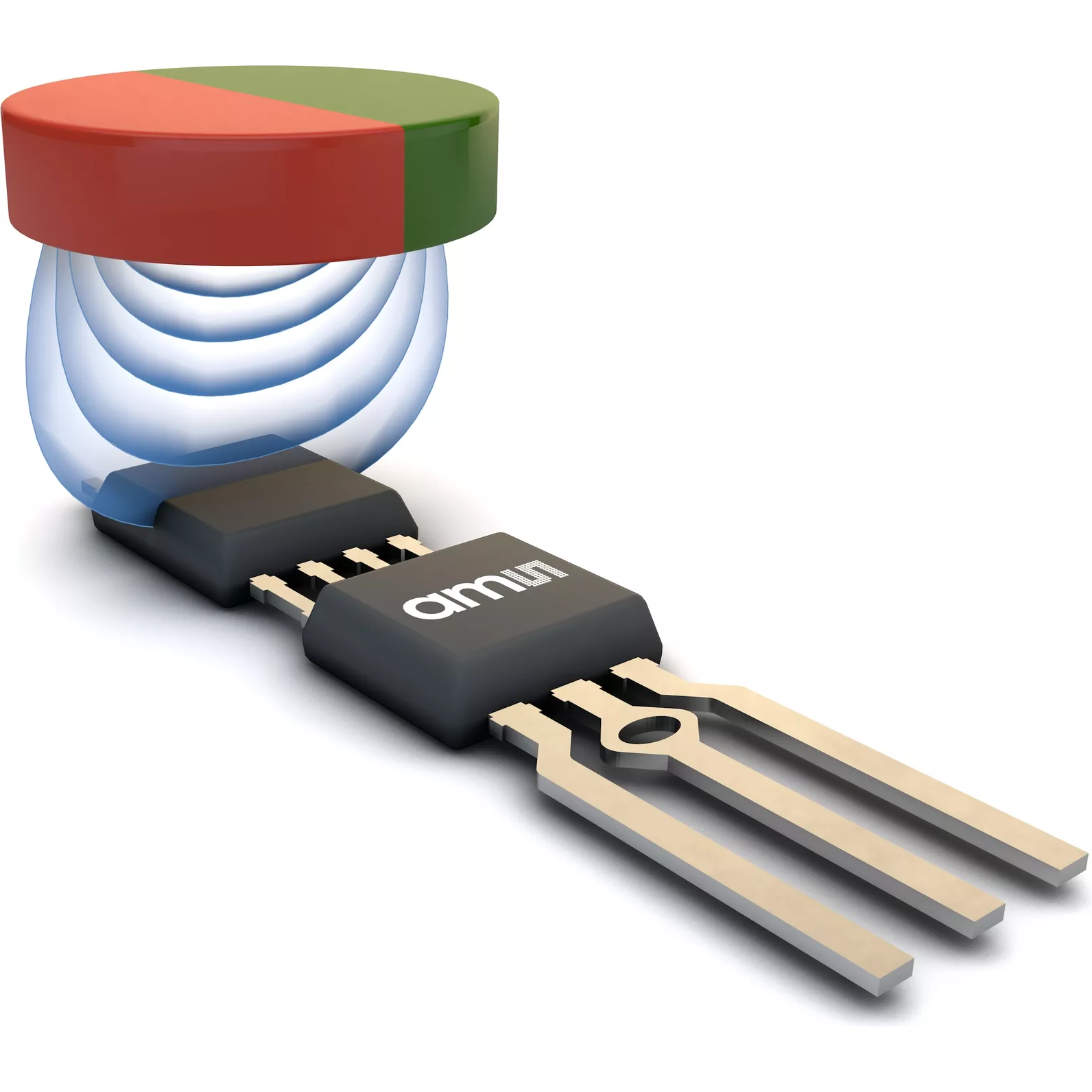ams OSRAM-AS5171A-HSIT Capteur de position linéaire et angulaire High-Resolution On-Axis Magnetic Angular Position Sensor Automotive AEC-Q100