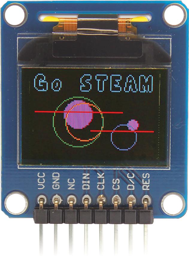 Parallax Incorporated-28087 OLED-Module 96 x 64 Color OLED Display Module