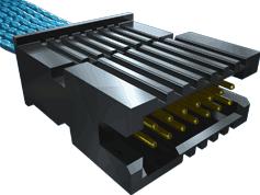 Samtec-TFSDT-50-28-G-36.00-SL Andere Kabelbaugruppen Tiger Eye Discrete Cable Assembly