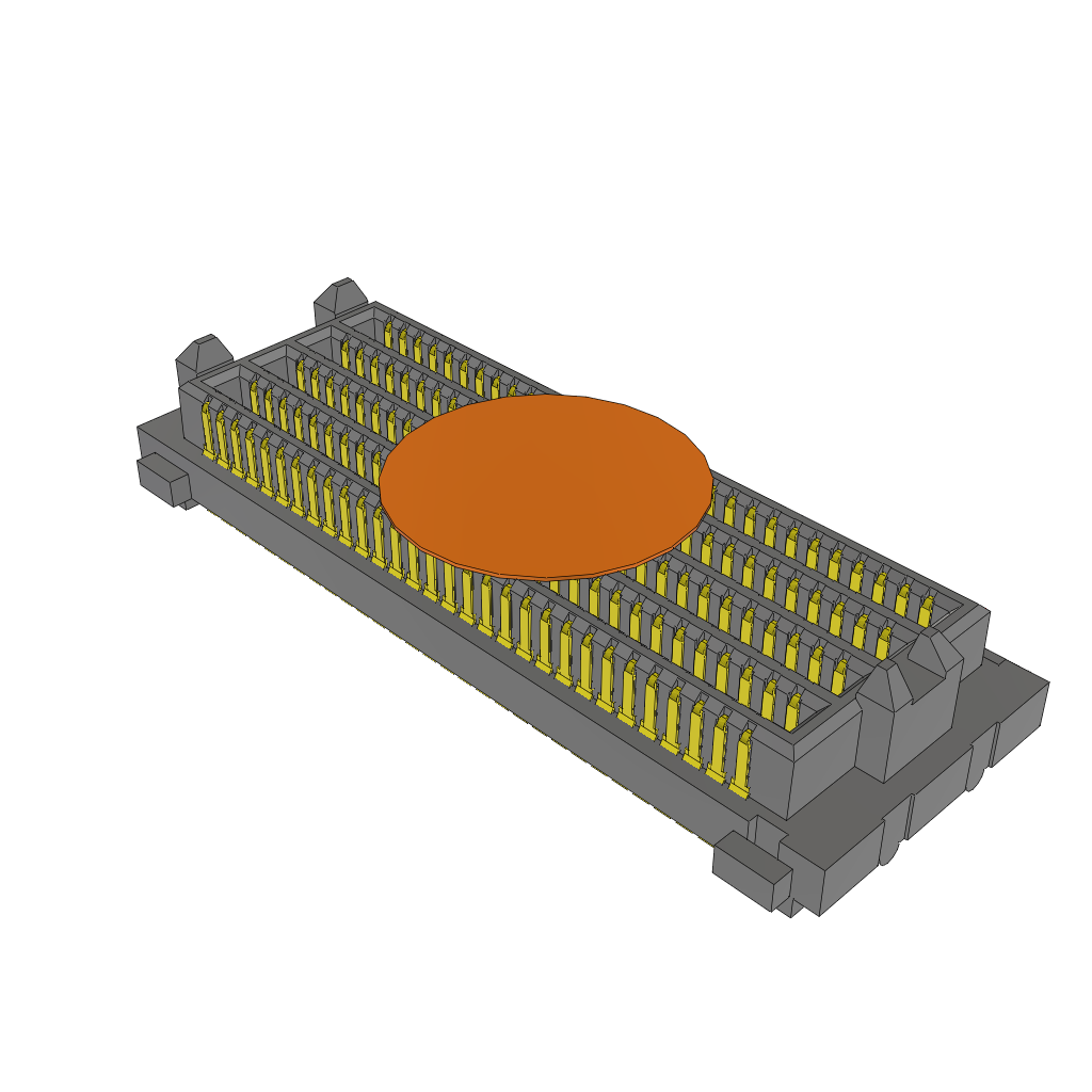Samtec-SEAM8-30-S02.0-S-10-3 Steckverbinderleisten und Leiterplattenbuchsen Conn Open Pin Field Array HDR 300 POS 0.8mm Solder ST Top Entry SMD SEARAY™ T/R