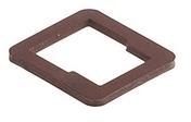 Belden-GDS 307-2 NBR LIGHT BROWN Ventilzubehör Valve Access Flat Gasket Nitrile Butadiene Rubber Brown