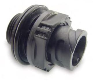 ITT Corporation-121583-0085 Steckverbinder, rund Conn Circular PIN 2 POS ST Jam Nut 2 Terminal 1 Port