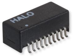 HALO Electronics-TG05-1205NM5RL Transformateur télécom Telecom Transformer 1:2 20 Terminal Gull Wing SMD