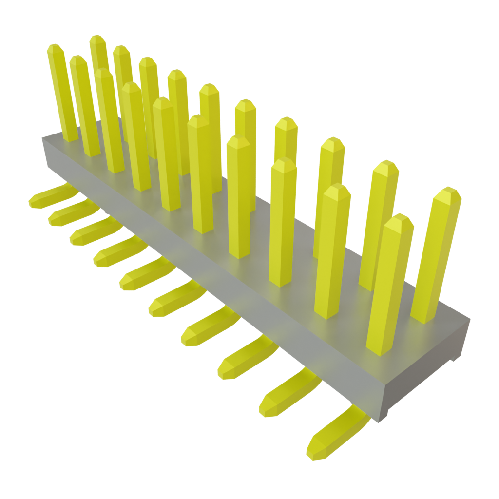 Samtec-TMM-110-06-G-D-SM-A Steckverbinderleisten und Leiterplattenbuchsen Conn Unshrouded Header HDR 20 POS 2mm Solder ST Top Entry SMD Tube