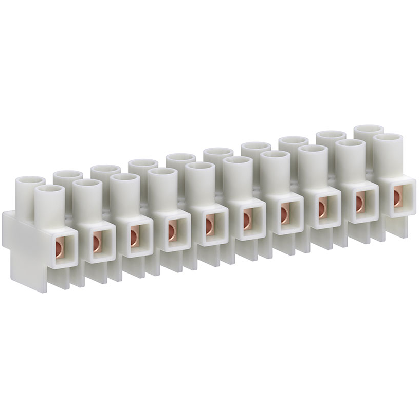 Molex-39100-1810 Steckverbinder, Klemmenblöcke Conn Barrier Strip 10 POS 8mm Panel Mount 20A/Contact