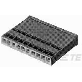 TE Connectivity-1-926657-0 Einzeladersteckverbinder, Gehäuse Conn Housing RCP 10 POS 2.54mm Crimp ST Cable Mount Black Carton