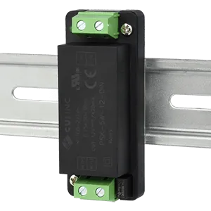 CUI Inc-PSK-5W-15-DIN AC to DC Power Supplies AC/DC Power Supply Single-OUT 15V 0.333A 5W 4-Pin Tray