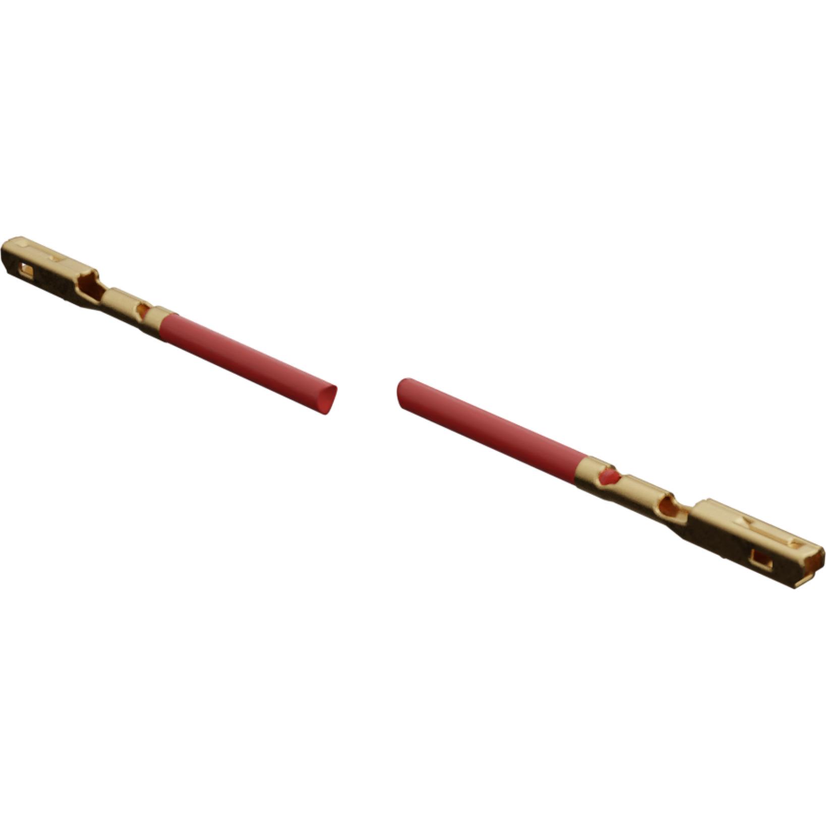 Molex-2163002224 Assemblaggio cavo Altro Cable Assembly TXL 0.15m 14AWG Crimp Terminal to Crimp Terminal 1 to 1 POS F-F Crimp-Crimp Bag