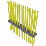 Conn Unshrouded Header HDR 28 POS 2.54mm Solder ST Top Entry Thru-Hole Bulk