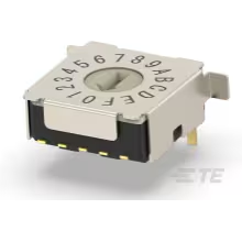 TE Connectivity-MRSSH4DR16SMGWTR Commutateur rotatif Rotary Switch, MR Series