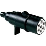 Littelfuse-00596200 Steckverbinder, rund Connector, 7-Pole Plastic Body Plug