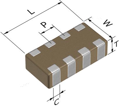 TDK-CLLG1AX7R1A105M085AC Capacitor Ceramic Multilayer Cap Ceramic 1uF 10V X7R 20% Pad SMD 1206 125°C T/R