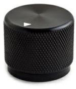 Kilo International-OEJA-50-4-5 Control Knobs Control Knob, Knurl/Round Black Arrow