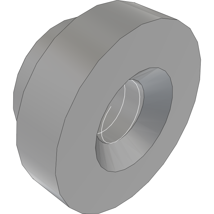 Samtec-SO-0165-04-01-02 Distanzhülsen Standoff Round F 4-40-THD Stainless Steel 303
