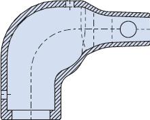 Glenair-M85049/141-02HU Thermo-rétraction Heat Shrink Molded Boot RA Elastomer Blue