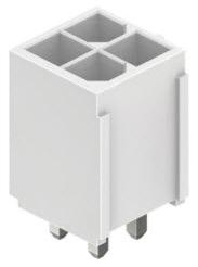 CnC Tech, LLC-4282-1-0100-04-SP 连接器插头及 PCB 插座 Conn Wire to Board M 4 POS 4.2mm Solder ST Top Entry Thru-Hole Tray