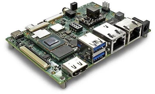 SolidRun Ltd-SRMX8QDW00D03GE008U00CH Sistema integrato, schede e kit di sviluppo SOM iMX8 Quad, Humming Board Pulse, No SSD, 3GB DDR, 8GB eMMC, Com. Temp, R00, Inc. Heatsink