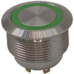 C&K-ATPS22SL0000M0SA04G Druckknopfschalter Switch Push Button N.O. SPST Flat Round Button 2A 36VDC Momentary Panel Mount/Through Hole Solder Lug Box